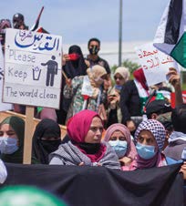 En nylig anti-Israel-protest. (Wikimedia Commons - Brahim Guedich photo)